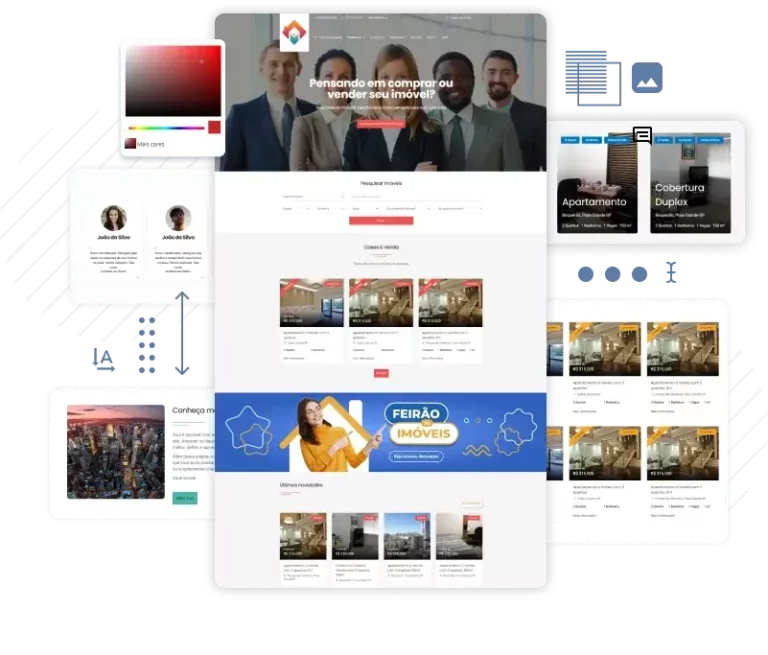 Sites para imobiliária
